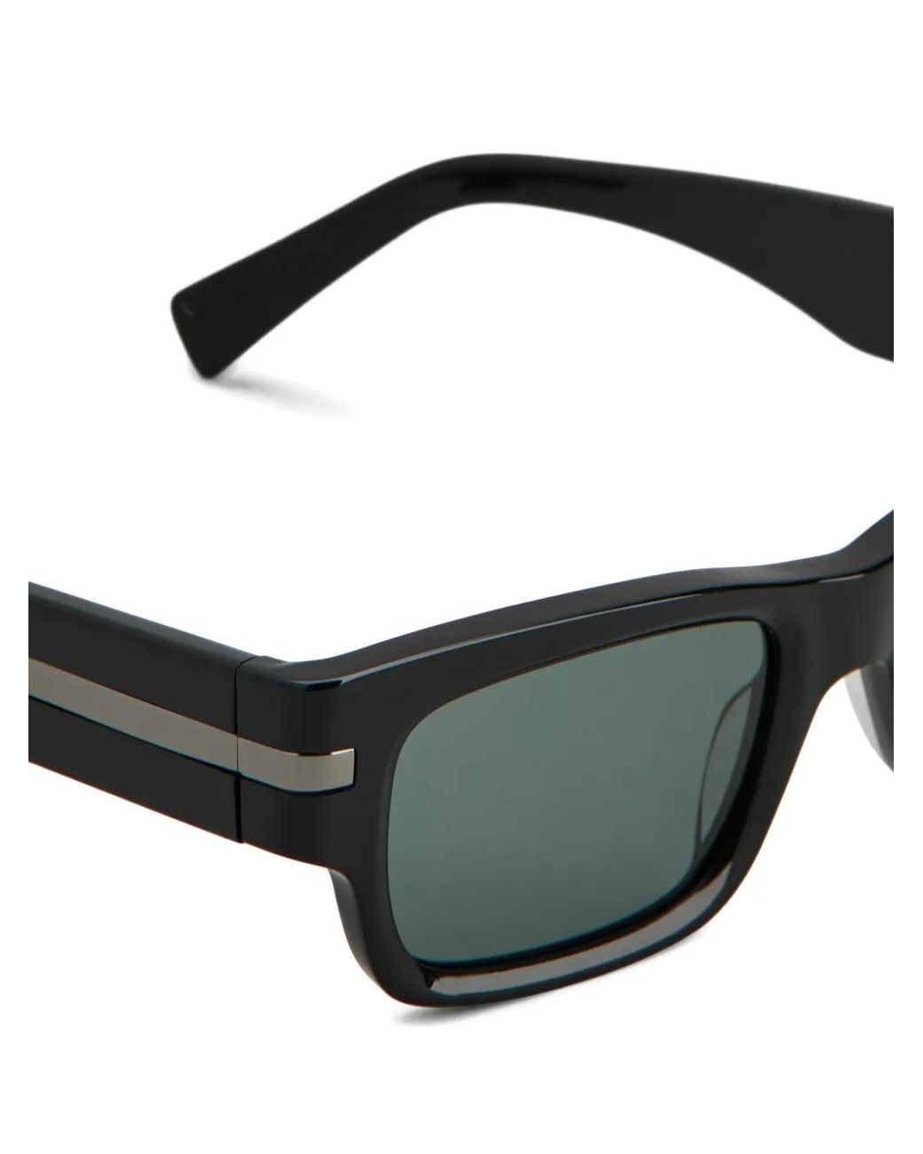 Tod's Sonnenbrille Mit Eckigem Gestell in Green für Herren