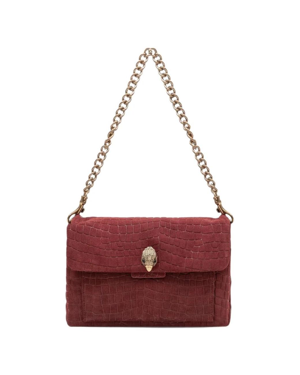Kurt Geiger Red Celia Shoulder Handbag