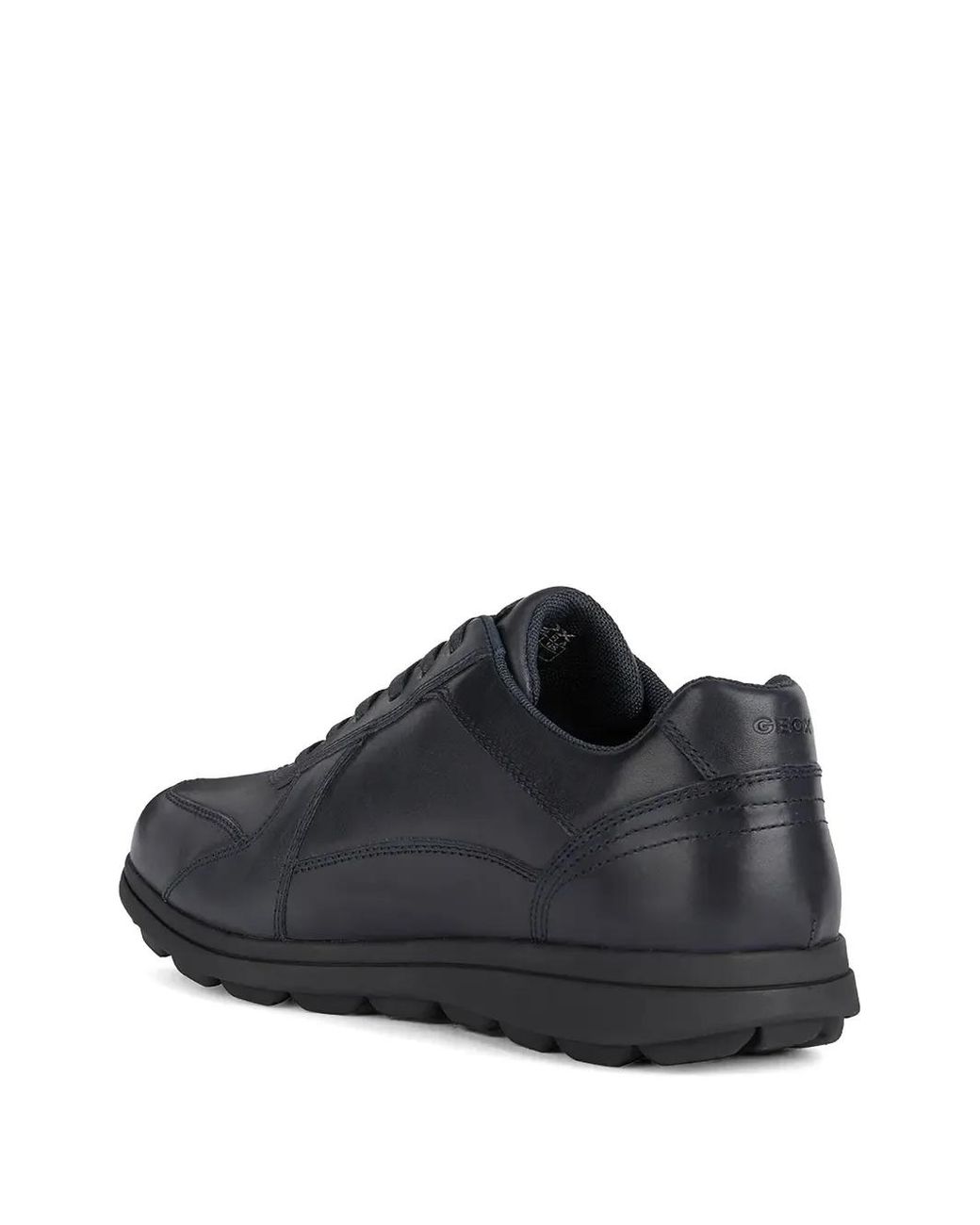 Geox Blue Spherica Ec12 Lace-Up Panelled Sneakers for men
