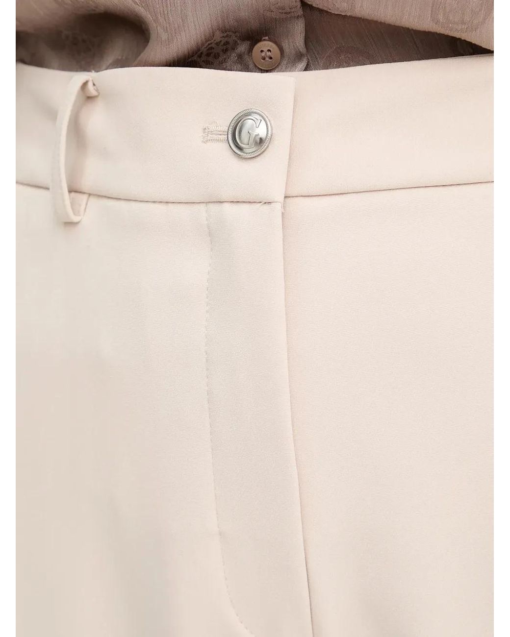 Guess Natural Button Trousers