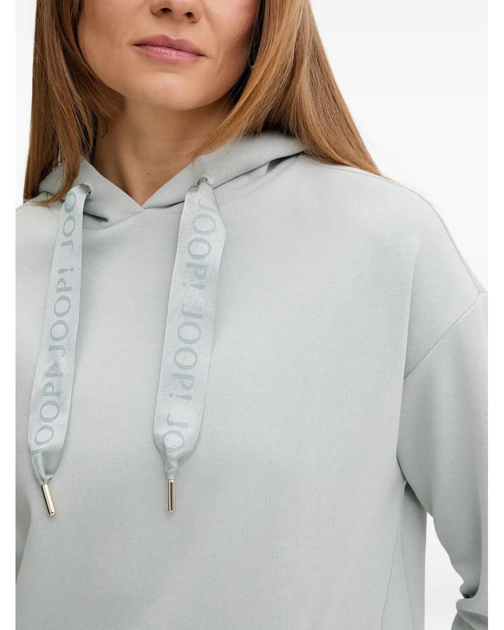 Joop! Gray Drawstring Hoodie