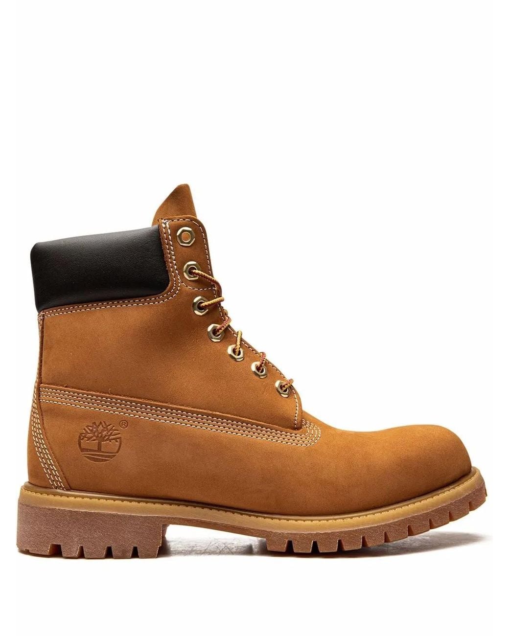 Timberland Brown 6-Inch Premium "Wheat" Boots for men