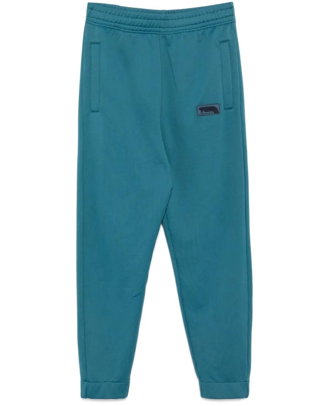 Maison Kitsuné Flash Fox Trainingsbroek Met Patch in het Blue voor heren