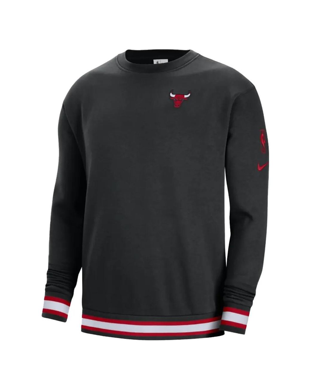 Nike Black Chicago Bulls Crew-Neck T-Shirt