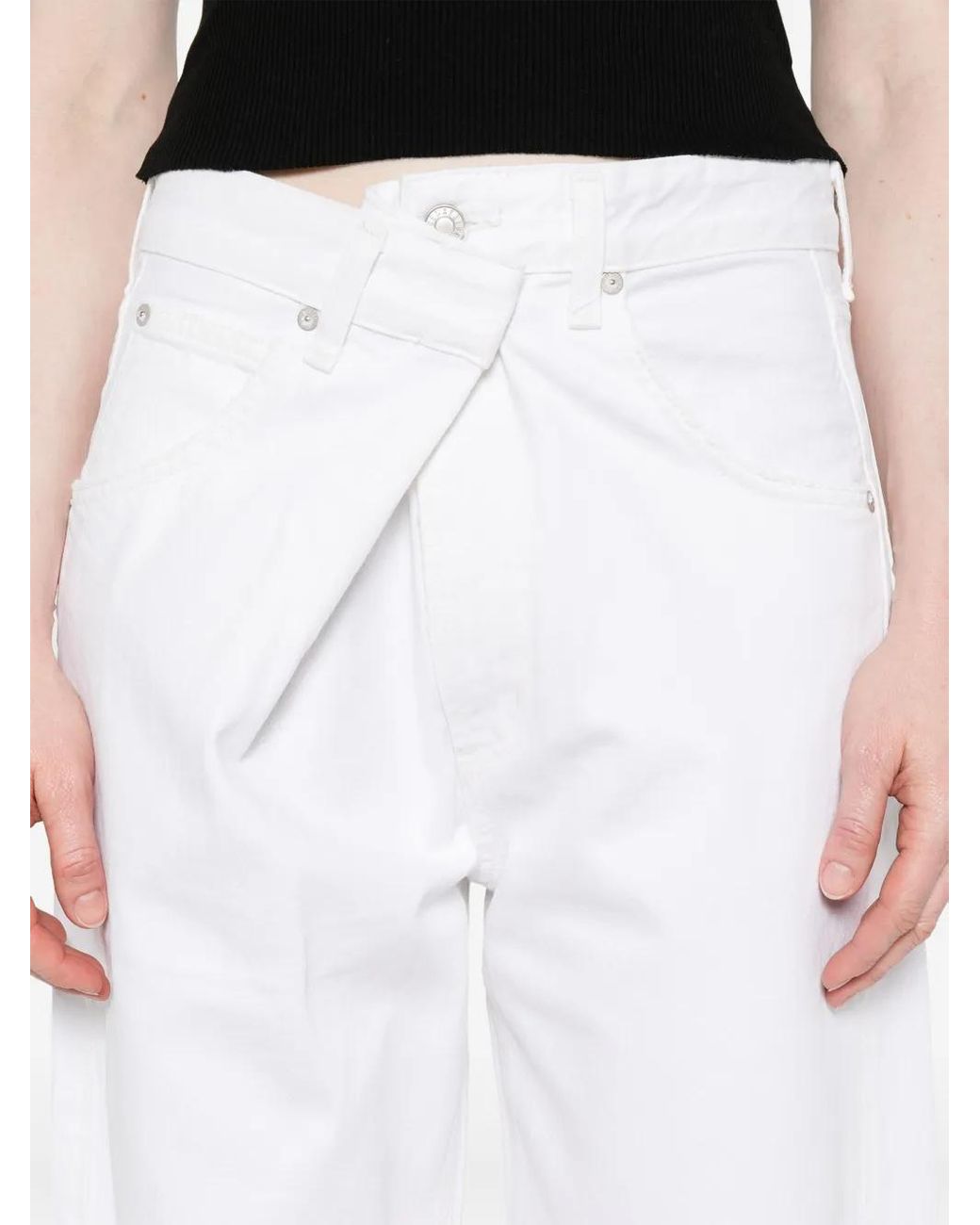 Agolde White Jeans