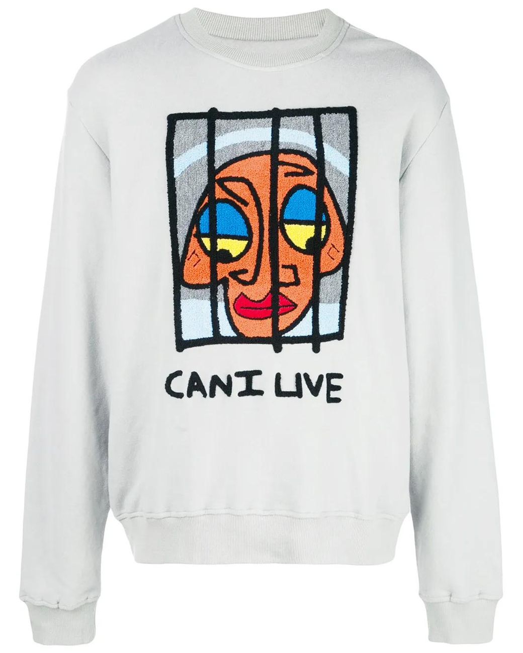 Haculla White Can I Live Sweatshirt for men
