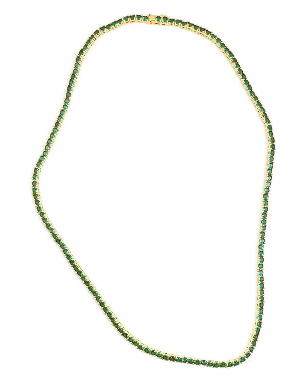 Izabel Display White Tennis Necklace