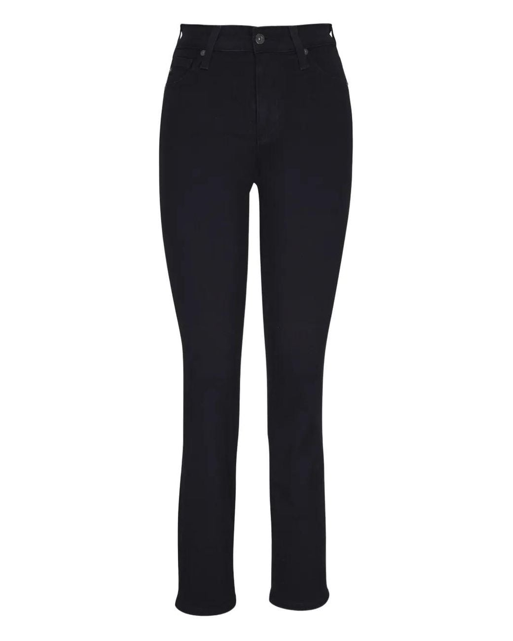 AG Jeans Blue Almy Straight-Leg Jeans