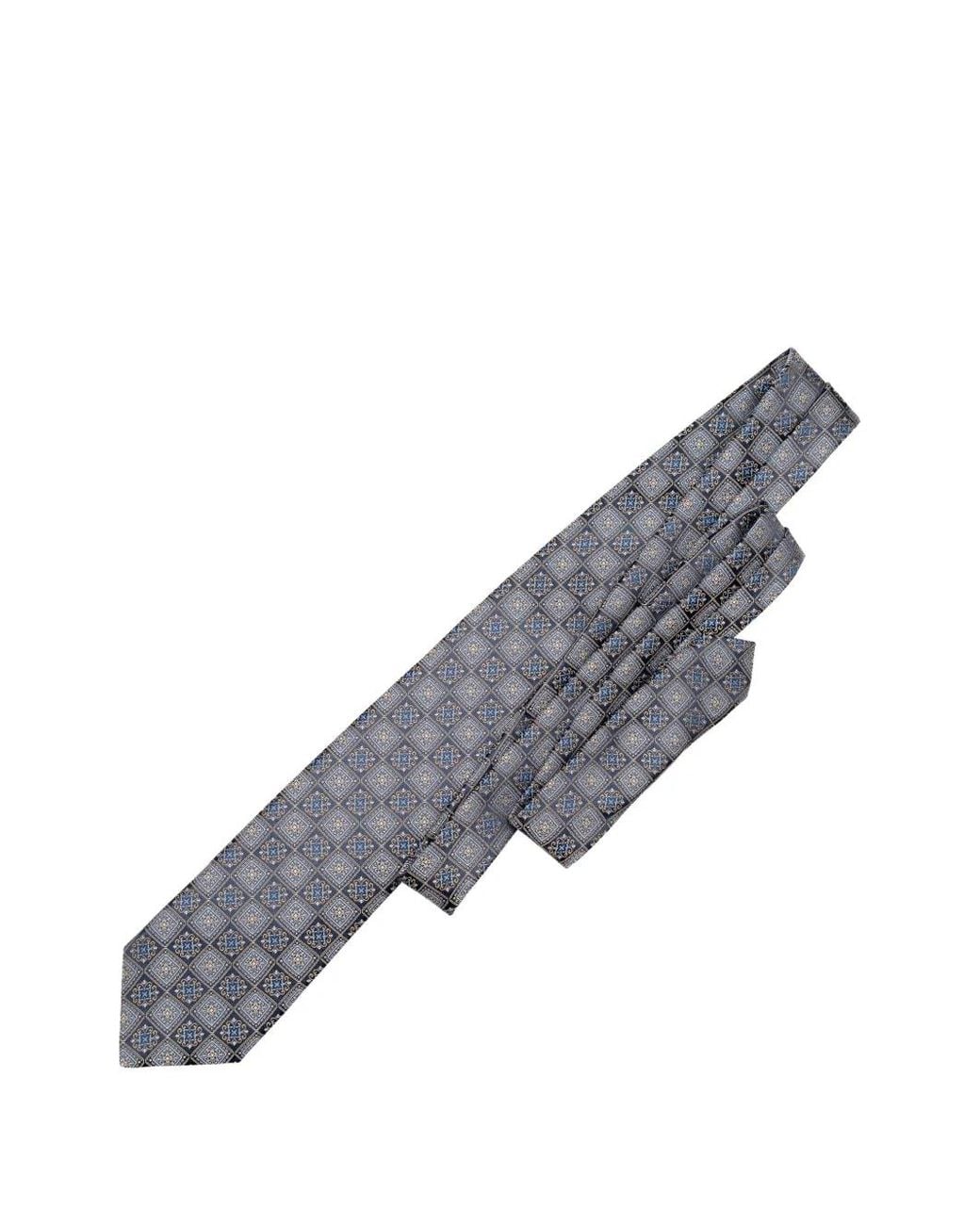 Elizabetta Gray De Sica Silk Jacquard Tie for men