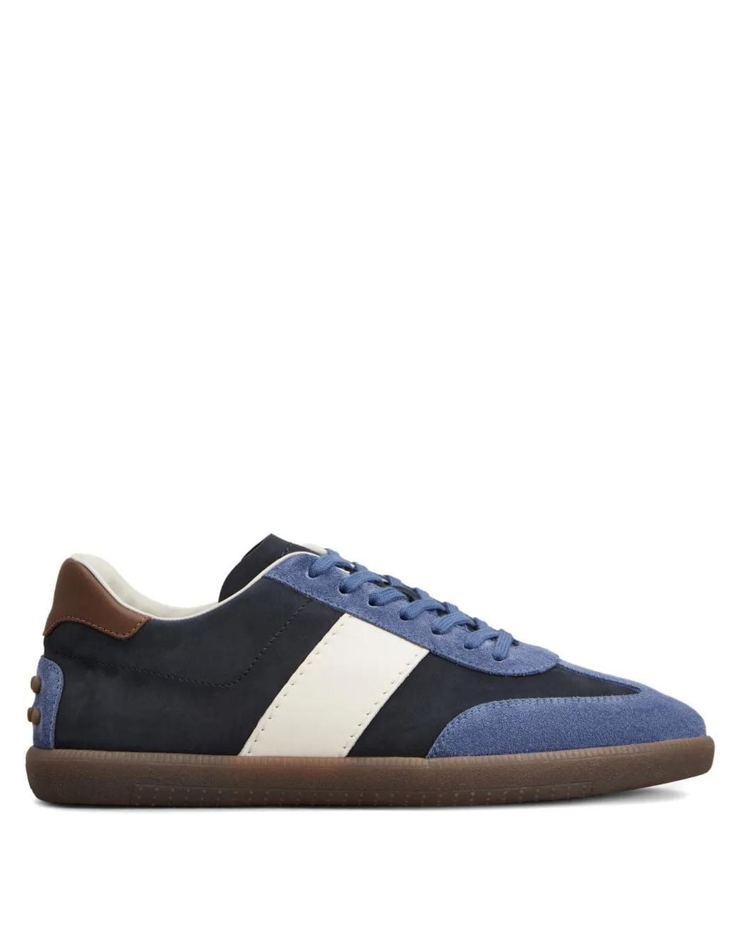 Tod's Blue Suede And Nubuck Leather Sneakers for men