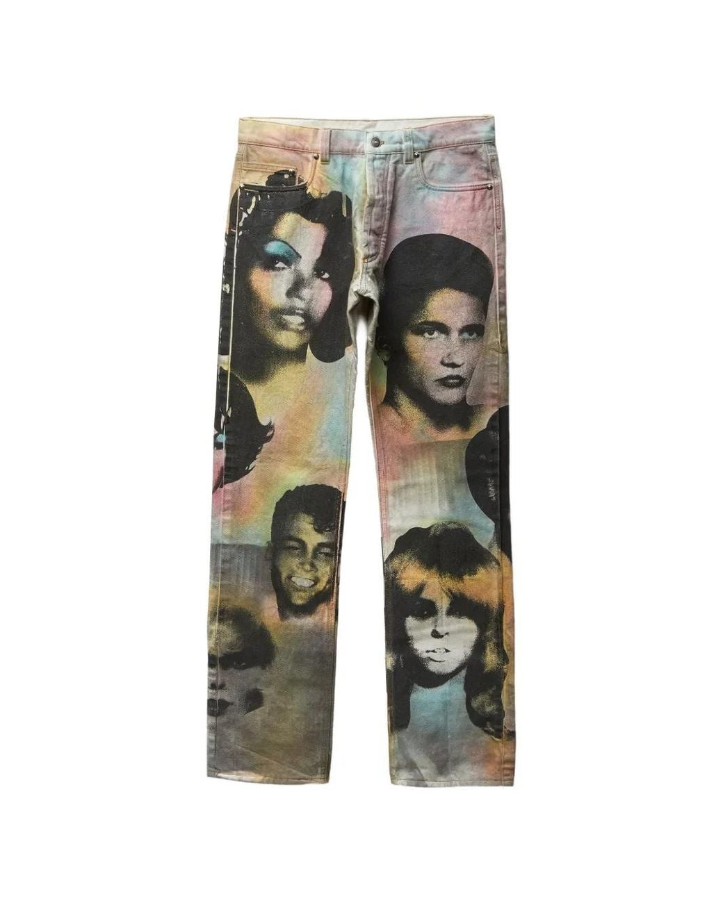 Versace Natural Printed Regular Jeans for men