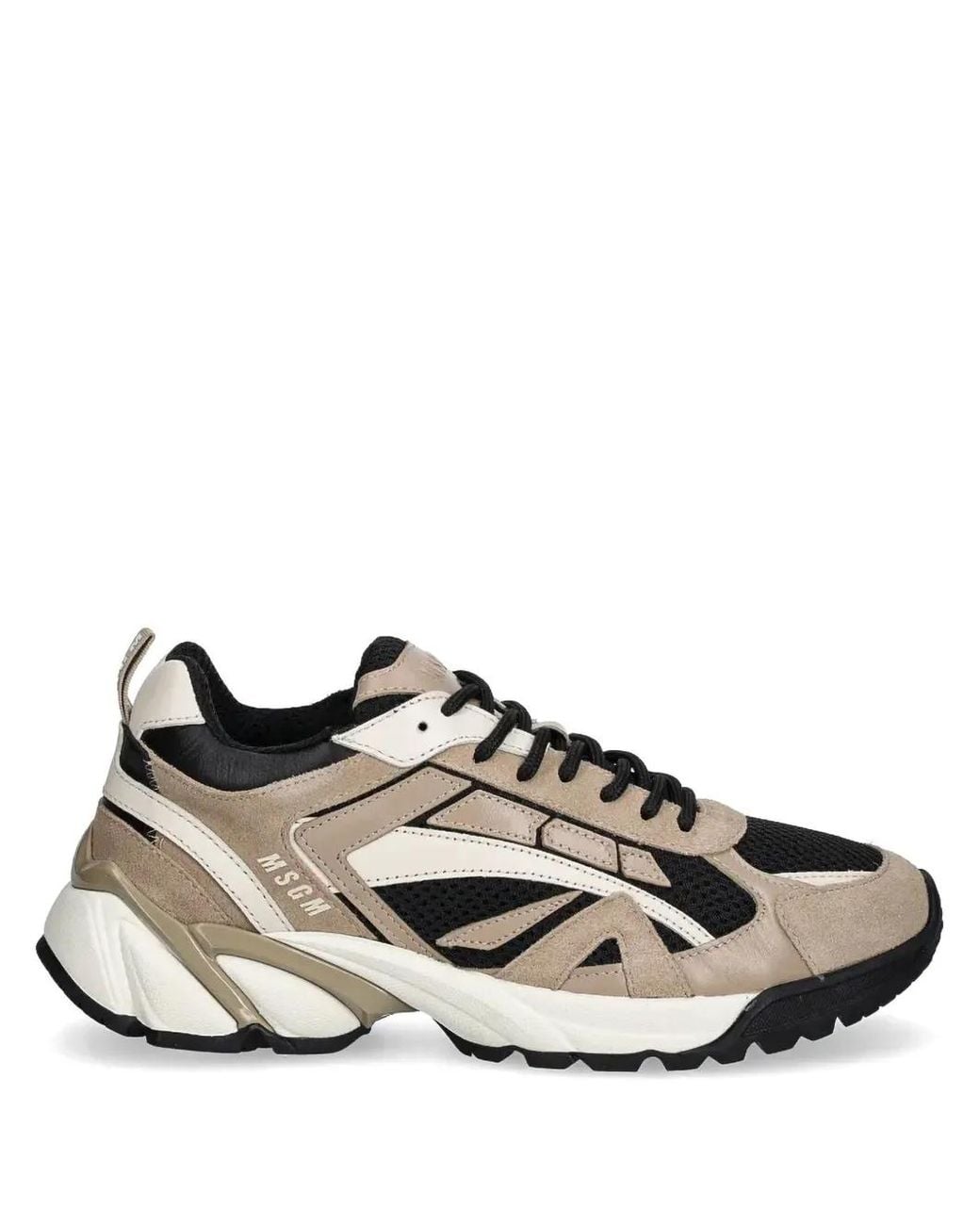 Sneakers Con Inserti di MSGM in Black
