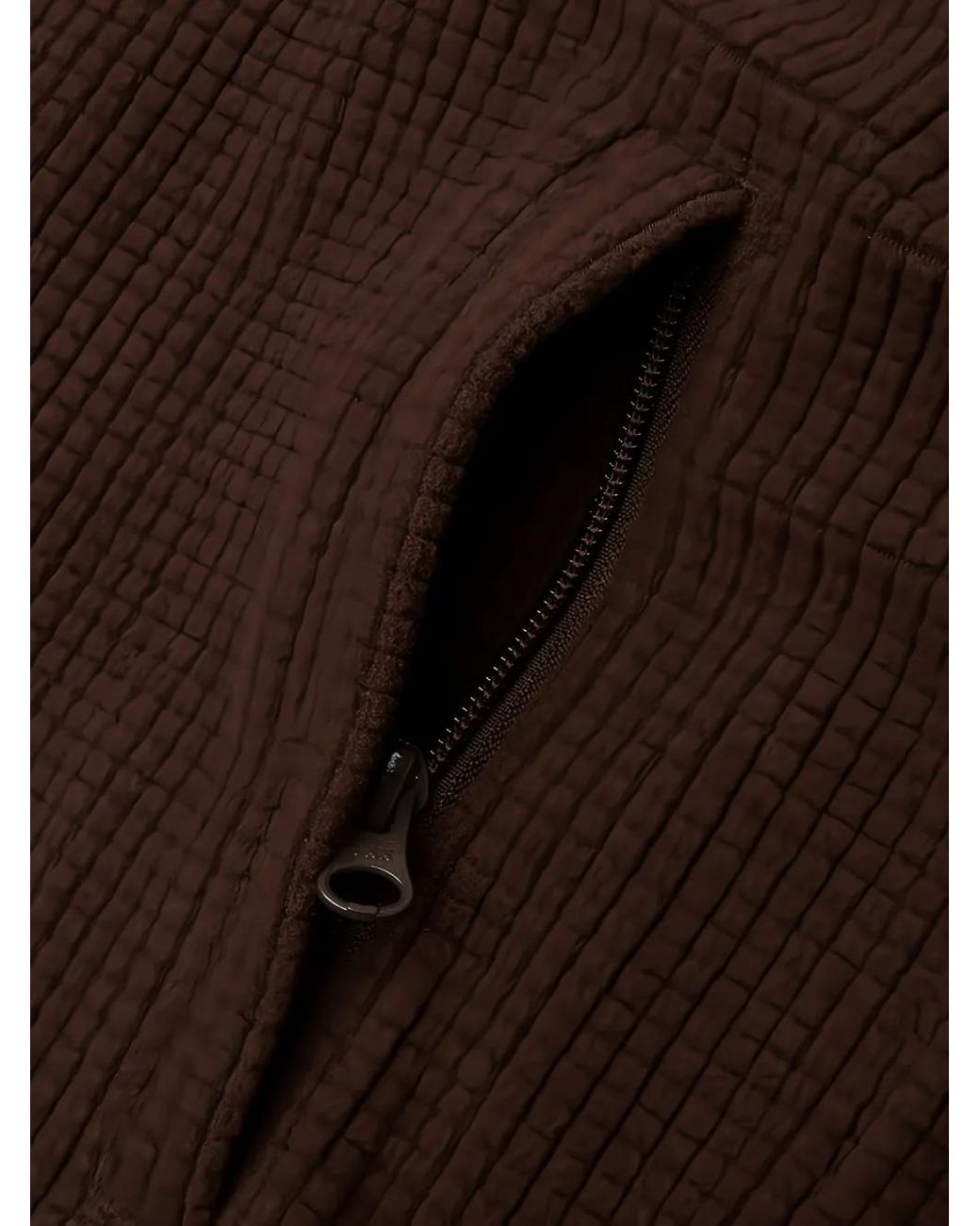 METALWOOD STUDIO Brown Veste Sans Manches Trail Mix À Design Réversible for men
