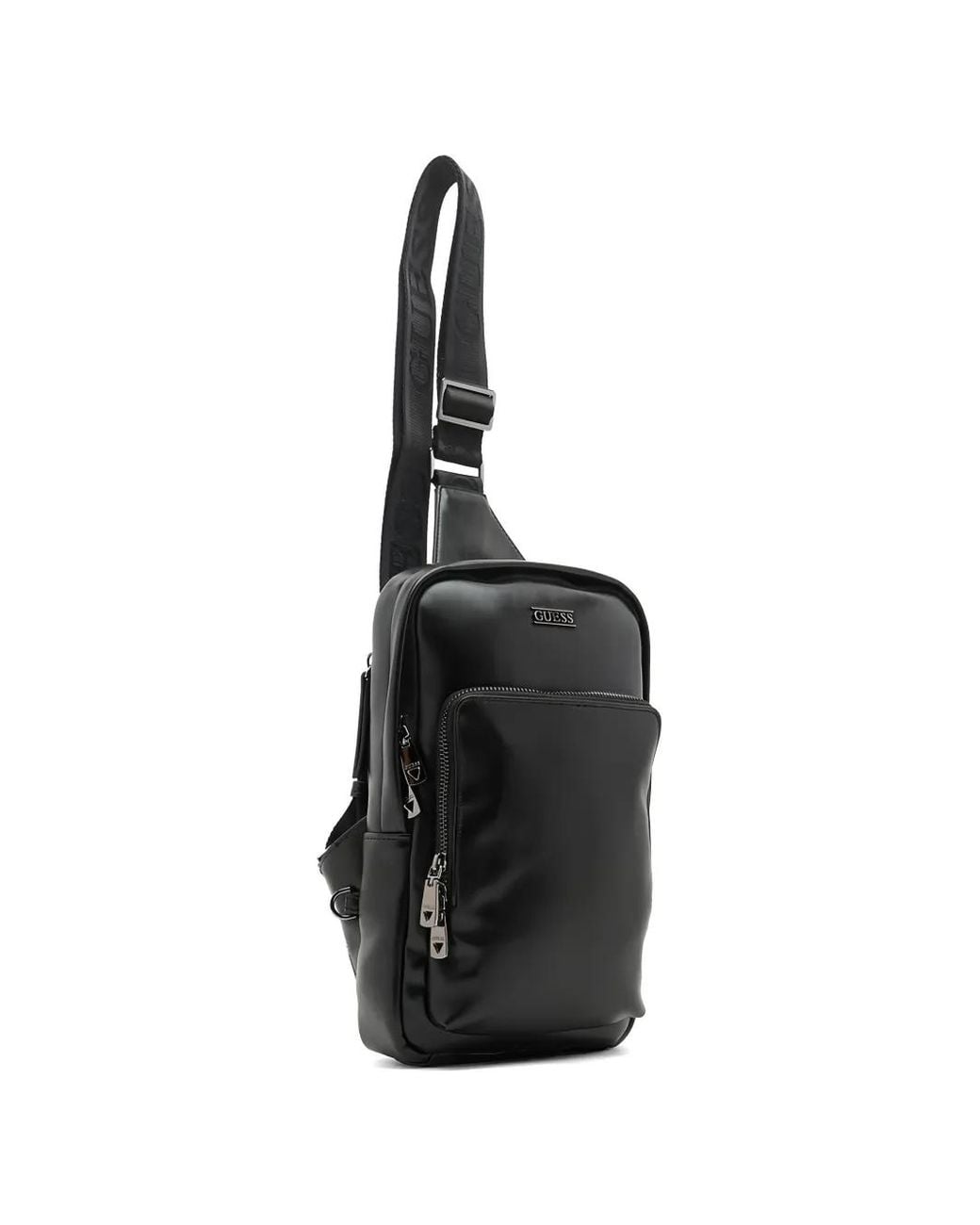 Guess Mini Boston Crossbody Backpack in Black for Men | Lyst