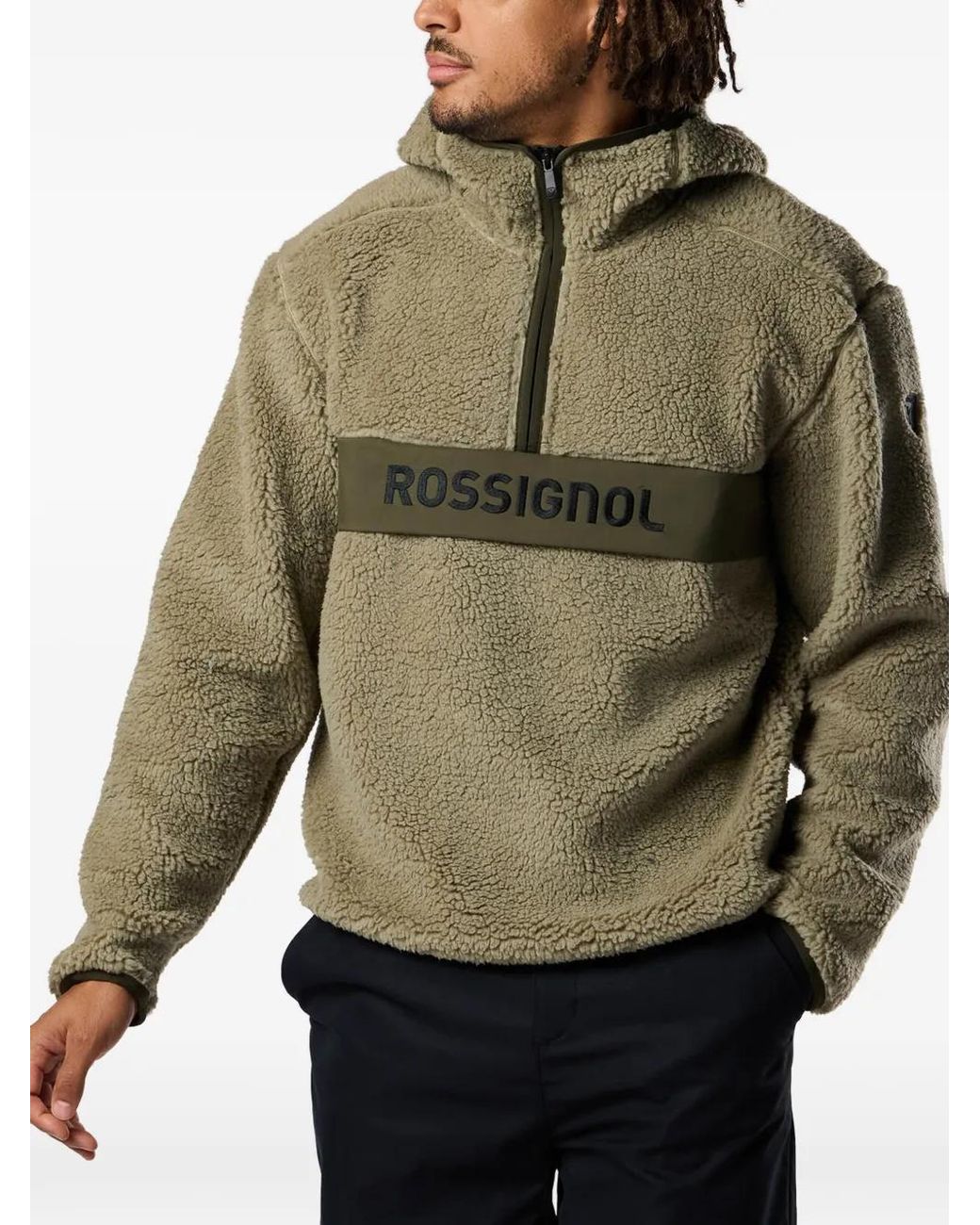 Rossignol Alltrack Hoodie Met Logo-Patch in het Gray voor heren