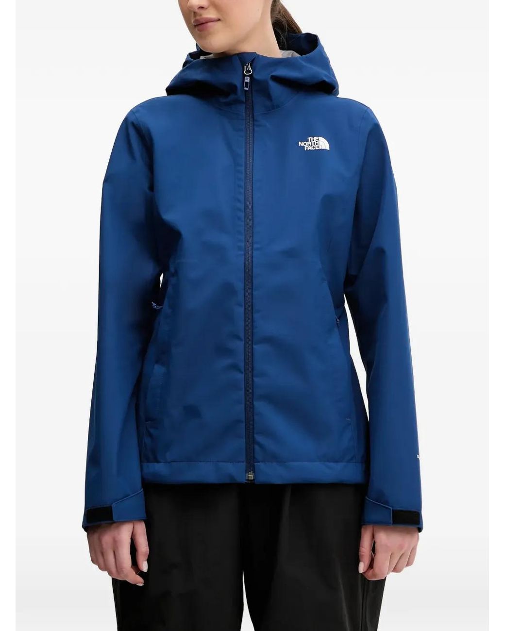 The North Face Blue Zip-Up Lightweight Jacket