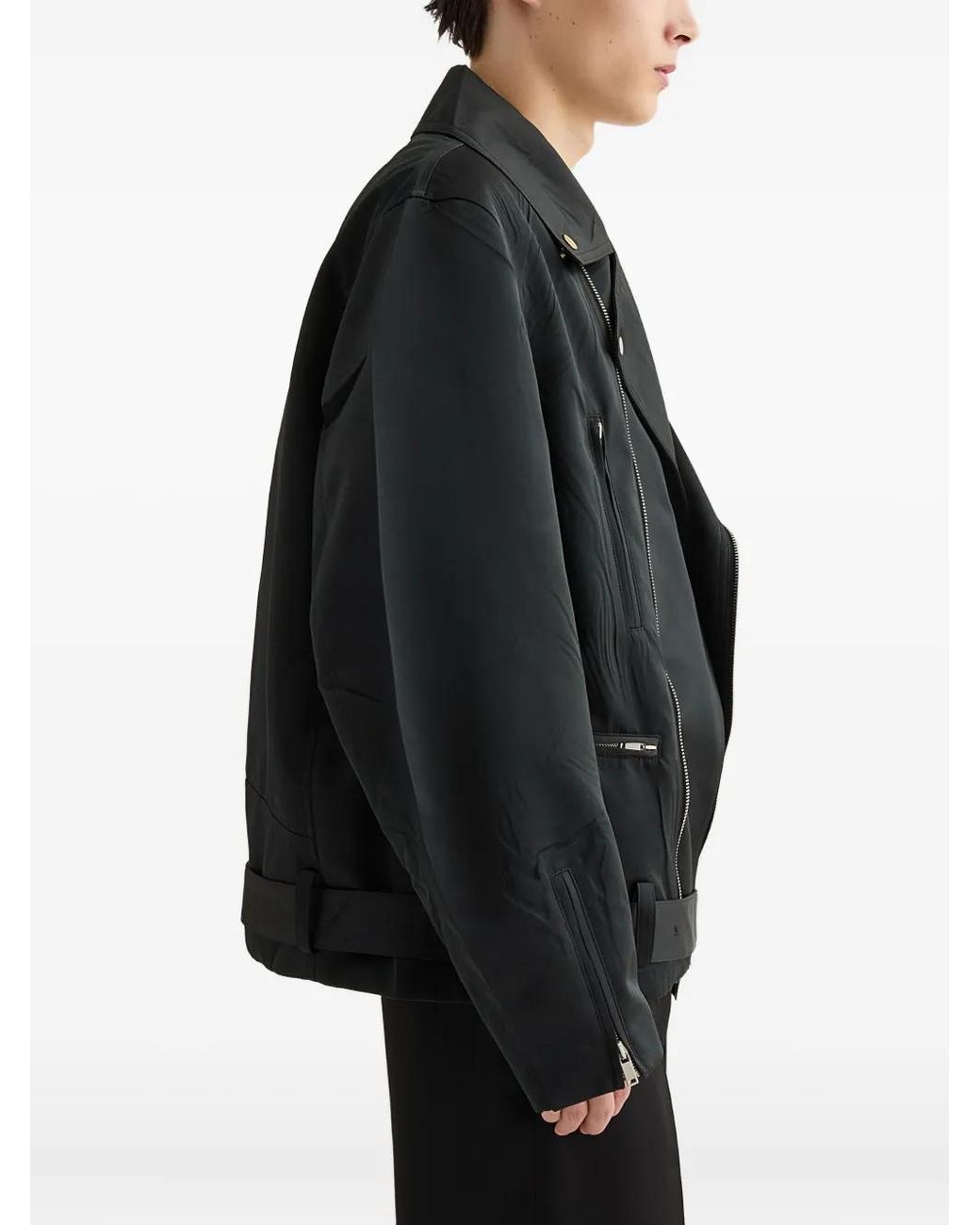 Jil Sander Black Duchess Jacket for men