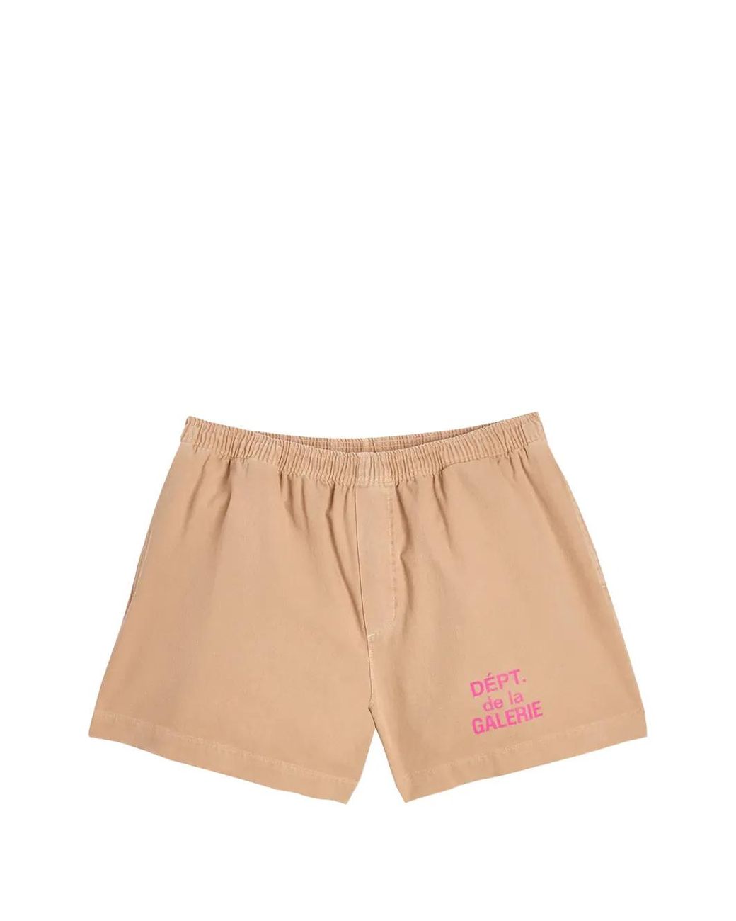 GALLERY DEPT. Natural Logo-Detail Track Shorts for men