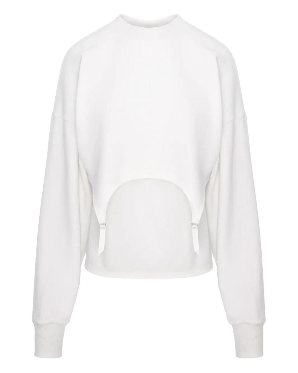 Sweat À Découpes Murmur en coloris White