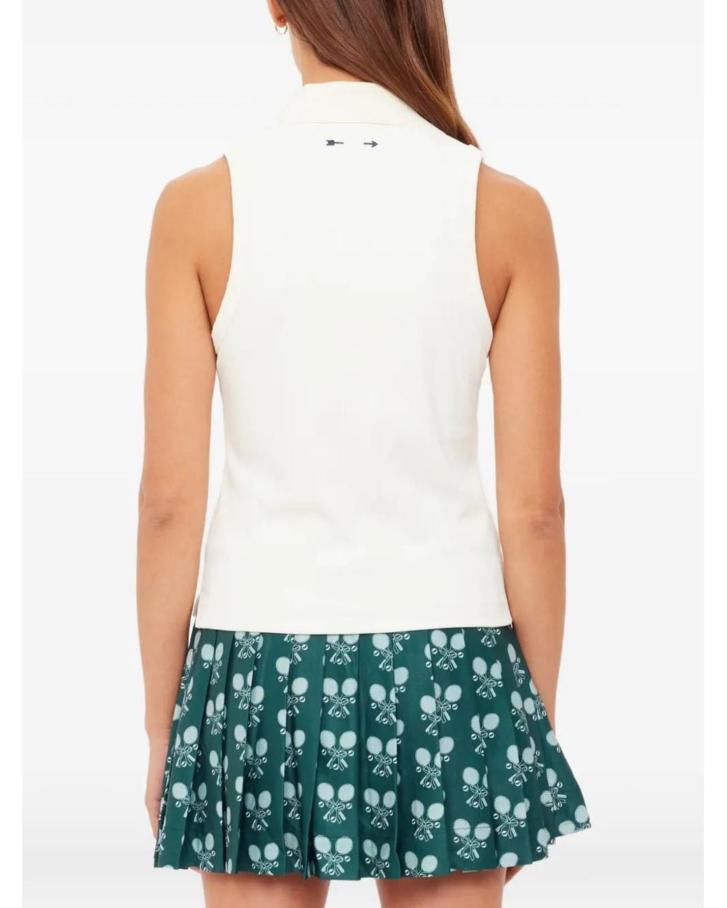Polo Smanicata di The Upside in White