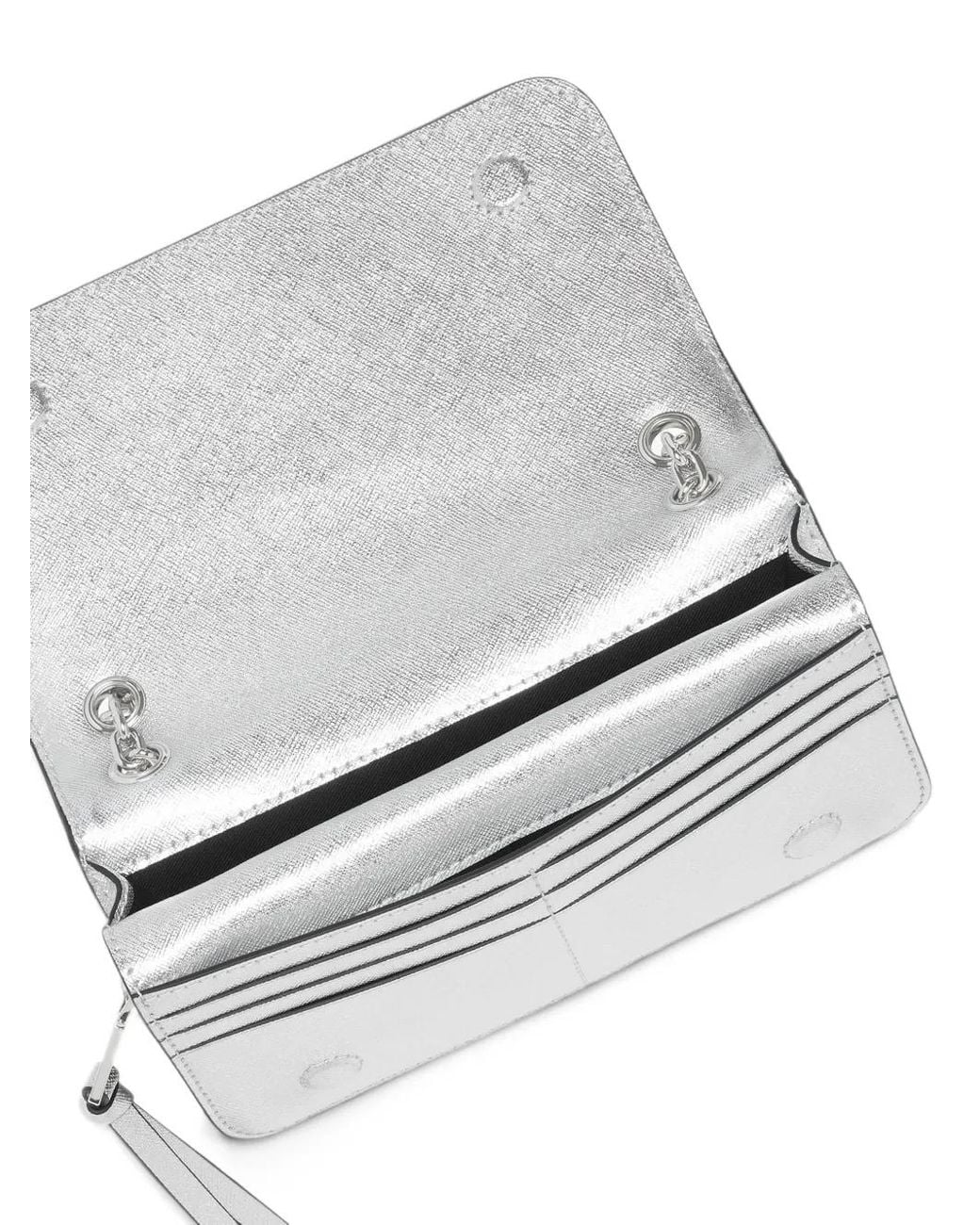 Marc Jacobs White J Marc Chain Cross Body Bag