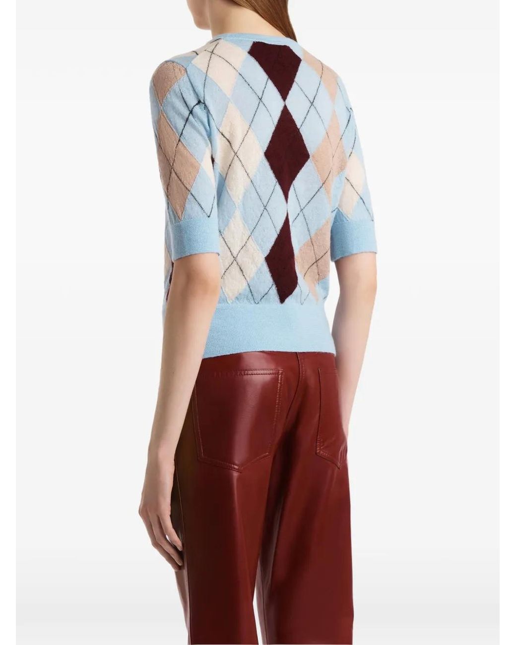Khaite Blue Anders Top