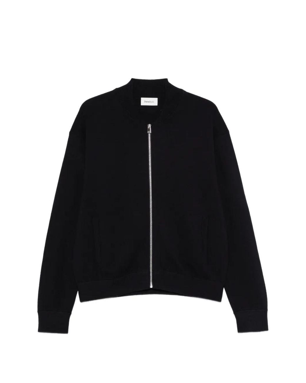 Diana Studio Black Zip-Up Jacket for men