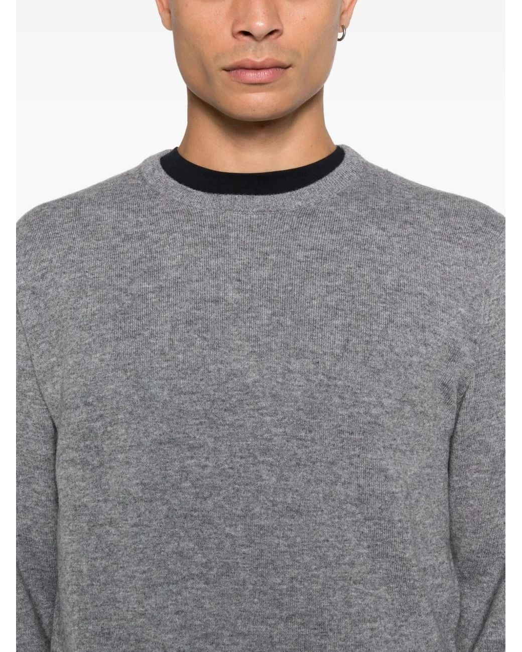 Mc2 Saint Barth Gray Regent Sweater for men
