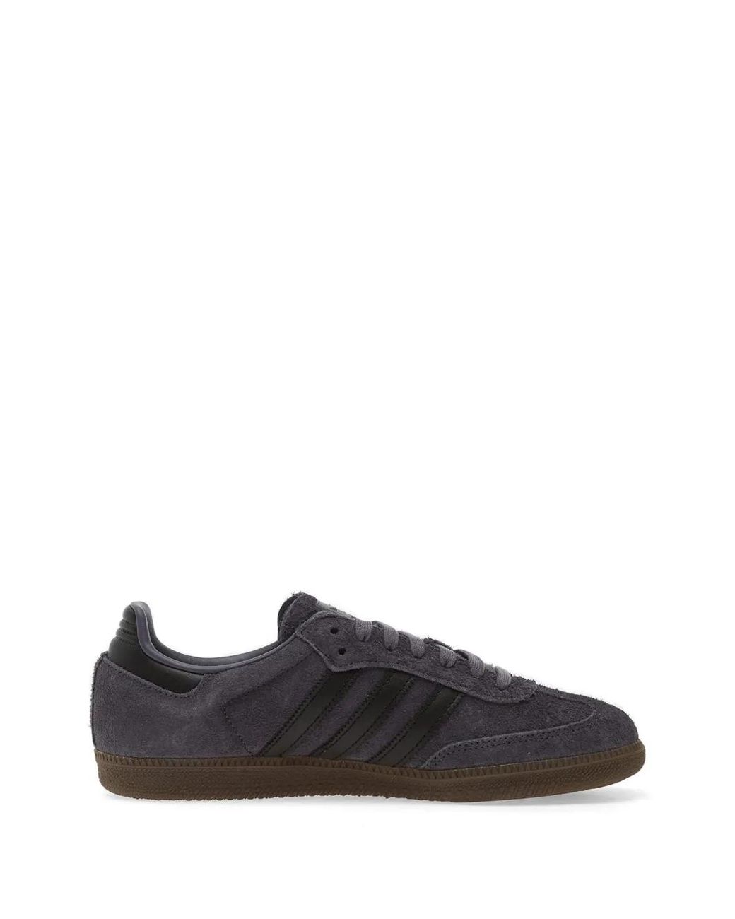 Adidas Black Samba Og Suede Sneakers for men