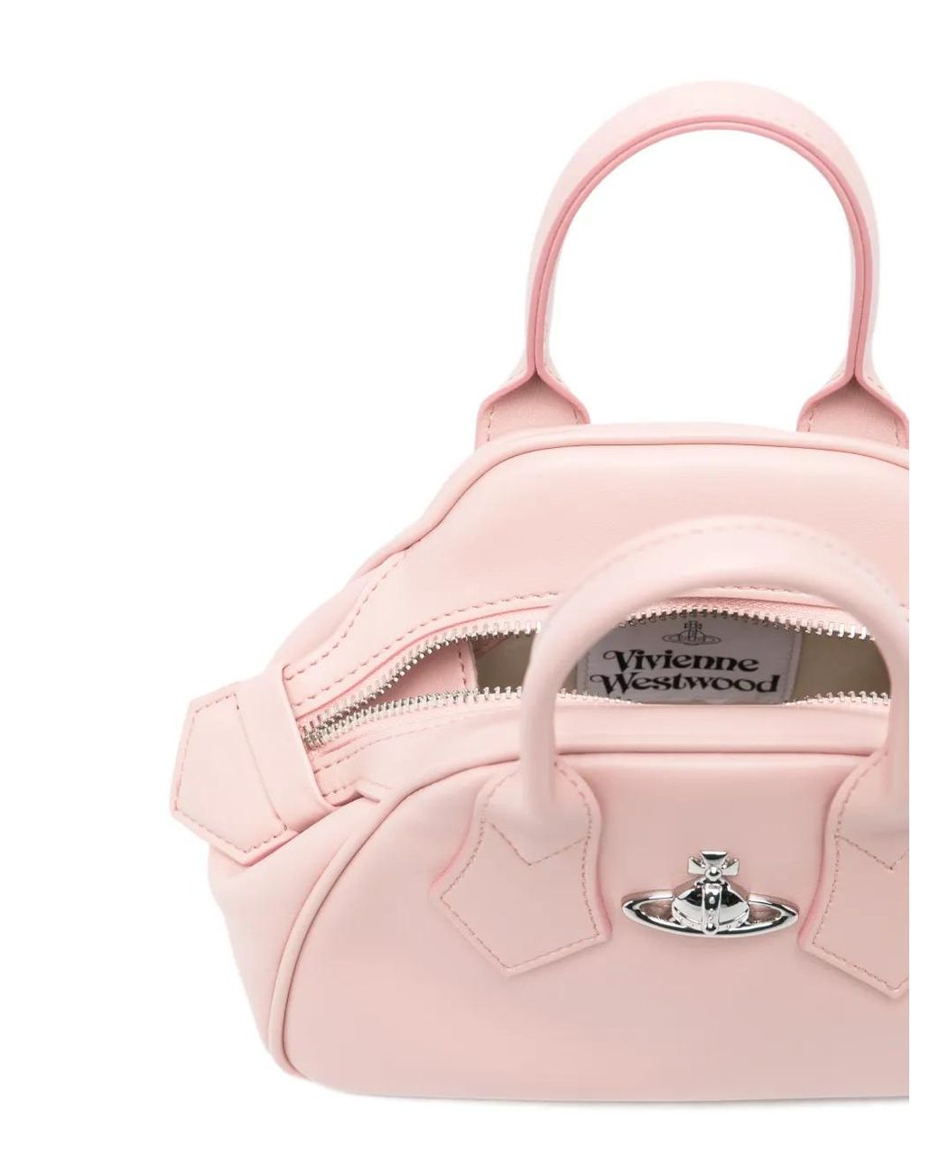 Vivienne Westwood Small Yasmine Orb Tote Bag in Pink | Lyst