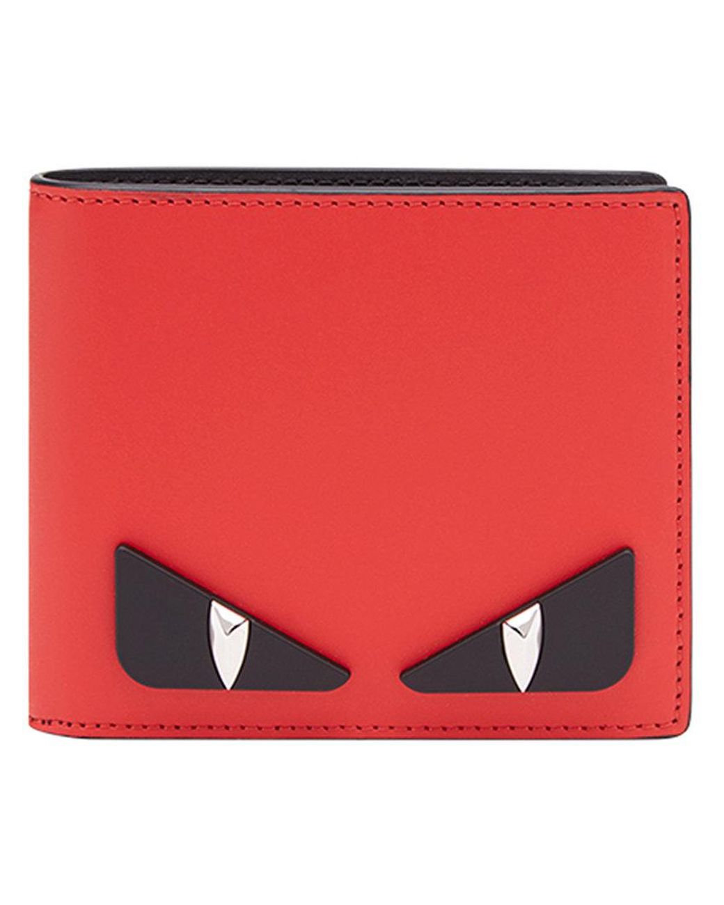 Fendi Bag Bugs appliqu Wallet in Red for Men Lyst