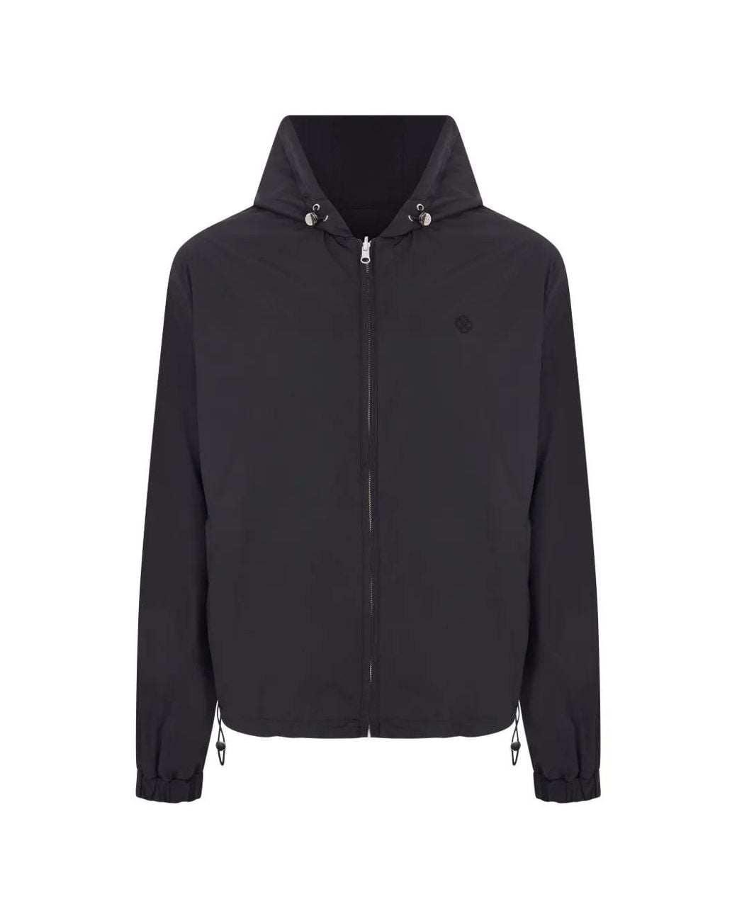 MEGUSTA Blue Reversible Hooded Jacket for men