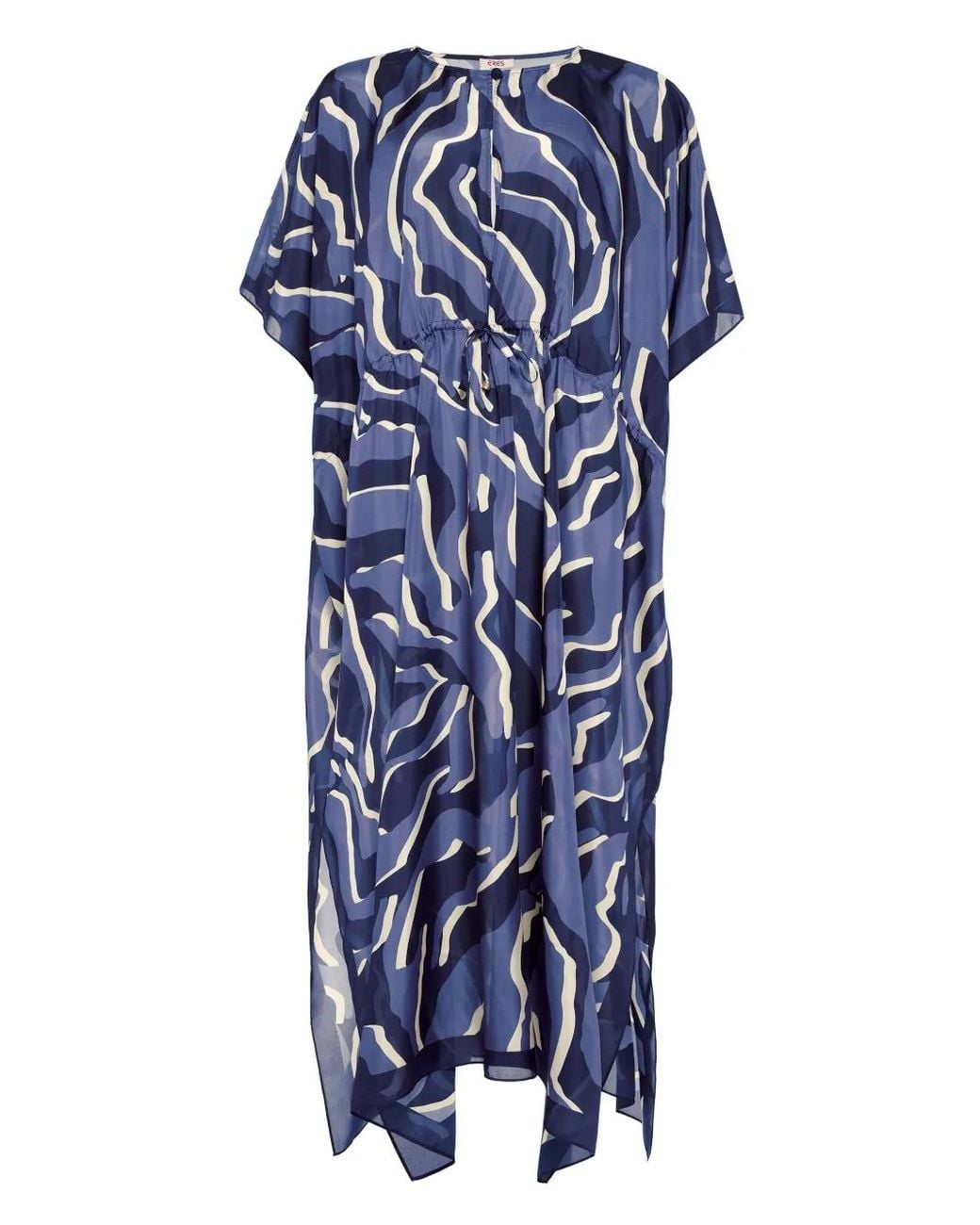 Eres Blue Archipel Maxi Dress