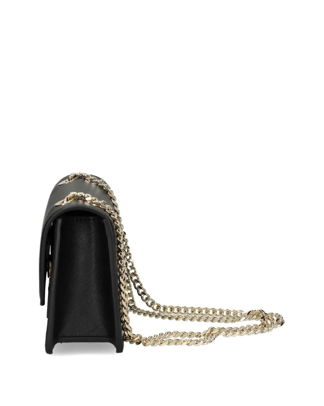 Just Cavalli Black Chain-Strap Shoulder Bag