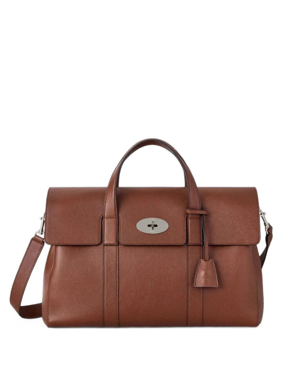 Mulberry Brown Small Piccadilly Leather Tote Bag