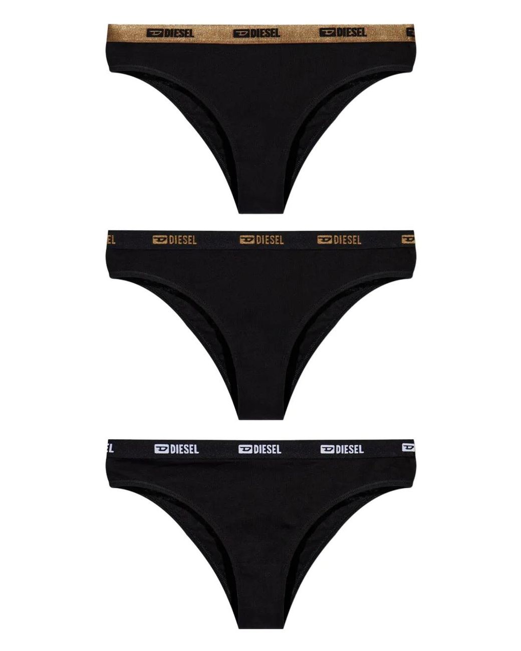 DIESEL Black Marta-Gft Briefs (Pack Of Three)