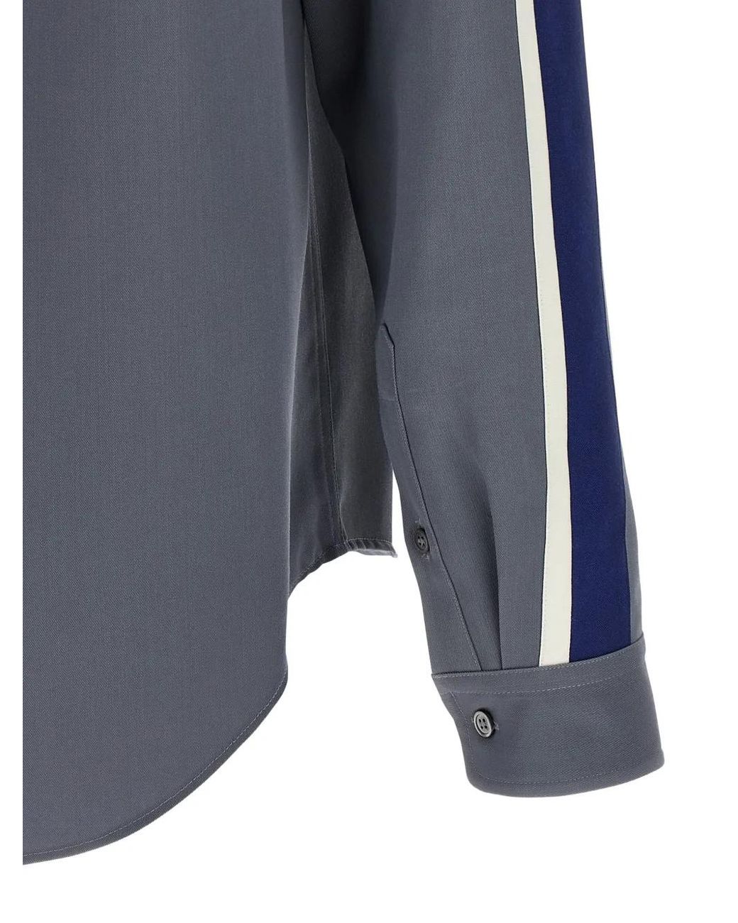 Marni Wol Shirt in het Blue voor heren