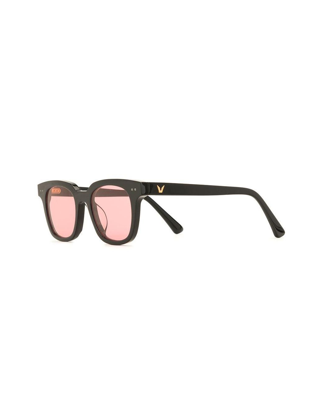 Gentle Monster South Side 01 (red) Sunglasses in Black