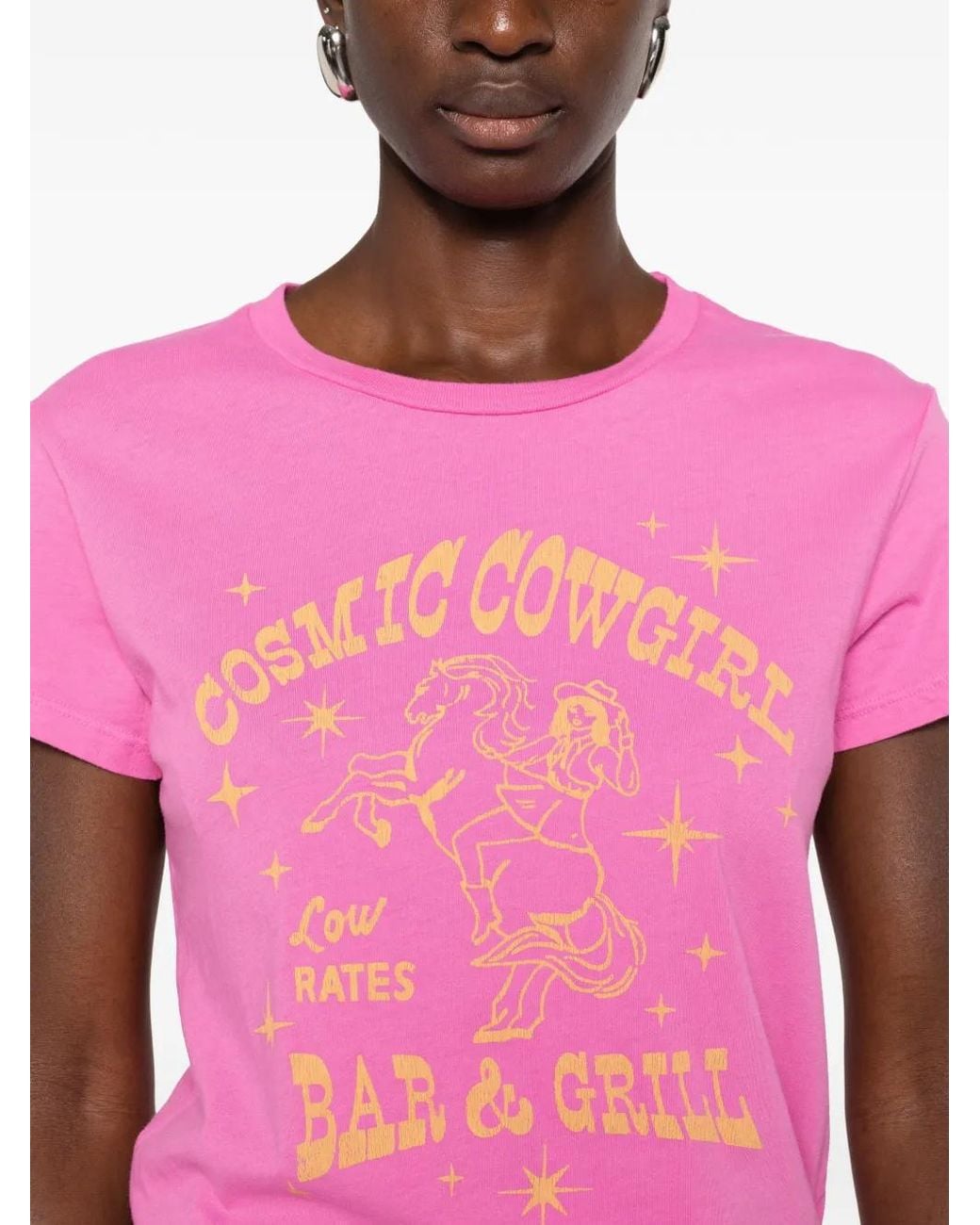 Mother Pink The Lil Goodie Goodie Graphic-Print T-Shirt