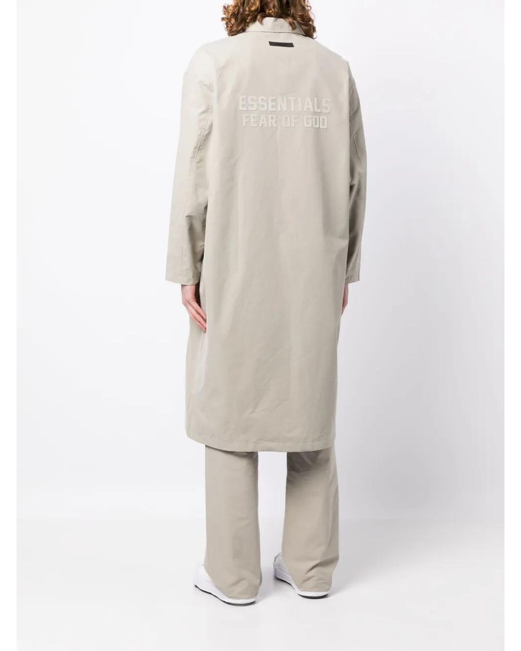 Fear Of God Natural Twill-Weave Single-Breasted Coat for men