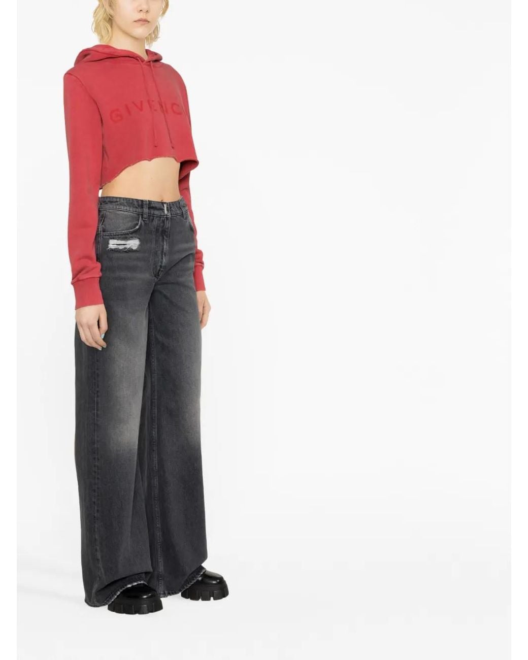 Givenchy Flared Jeans in het Blue
