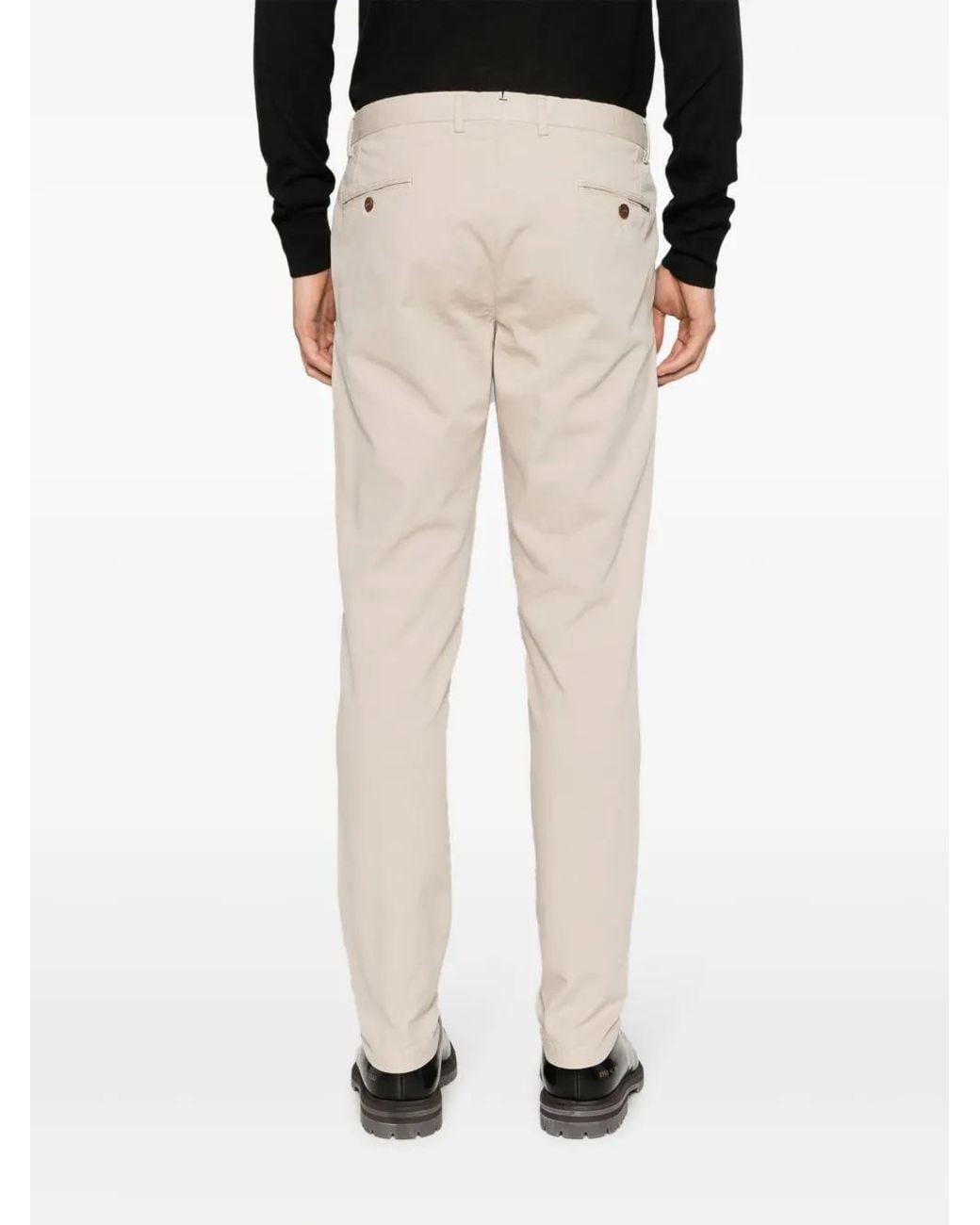 Chino Slim di Hackett in Natural da Uomo