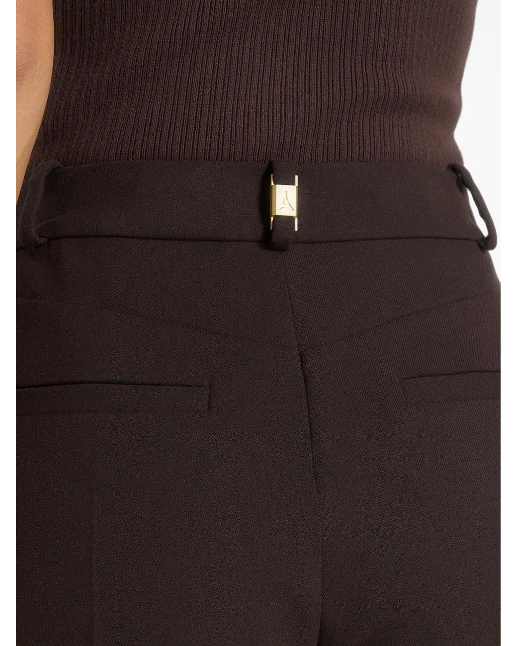 Manière De Voir Black Pantalon De Tailleur Sophie Twist Leg