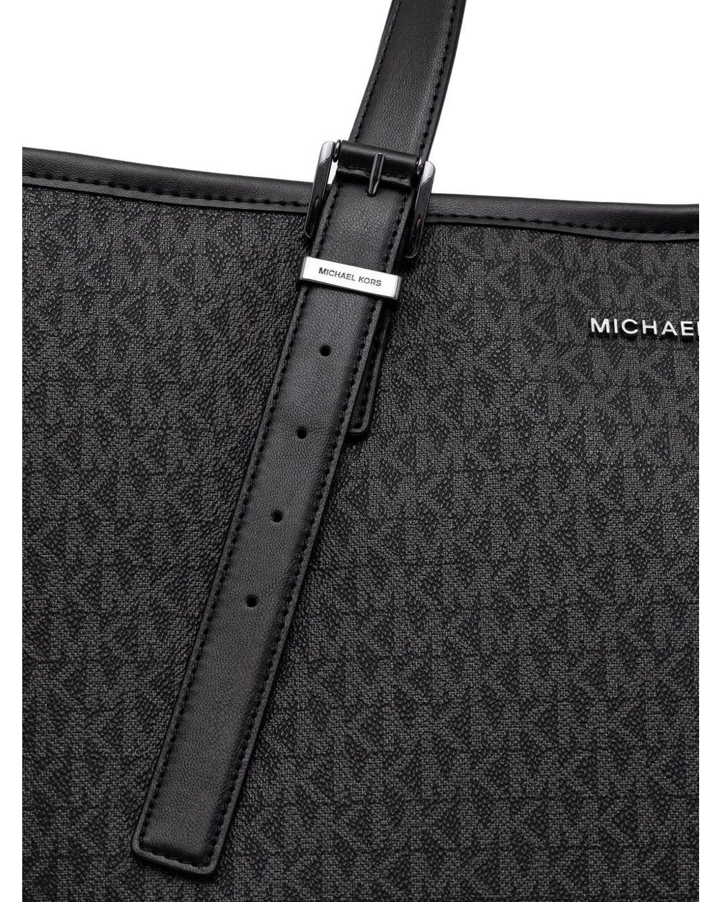 Michael Kors Black Patterned Tote Bag for men