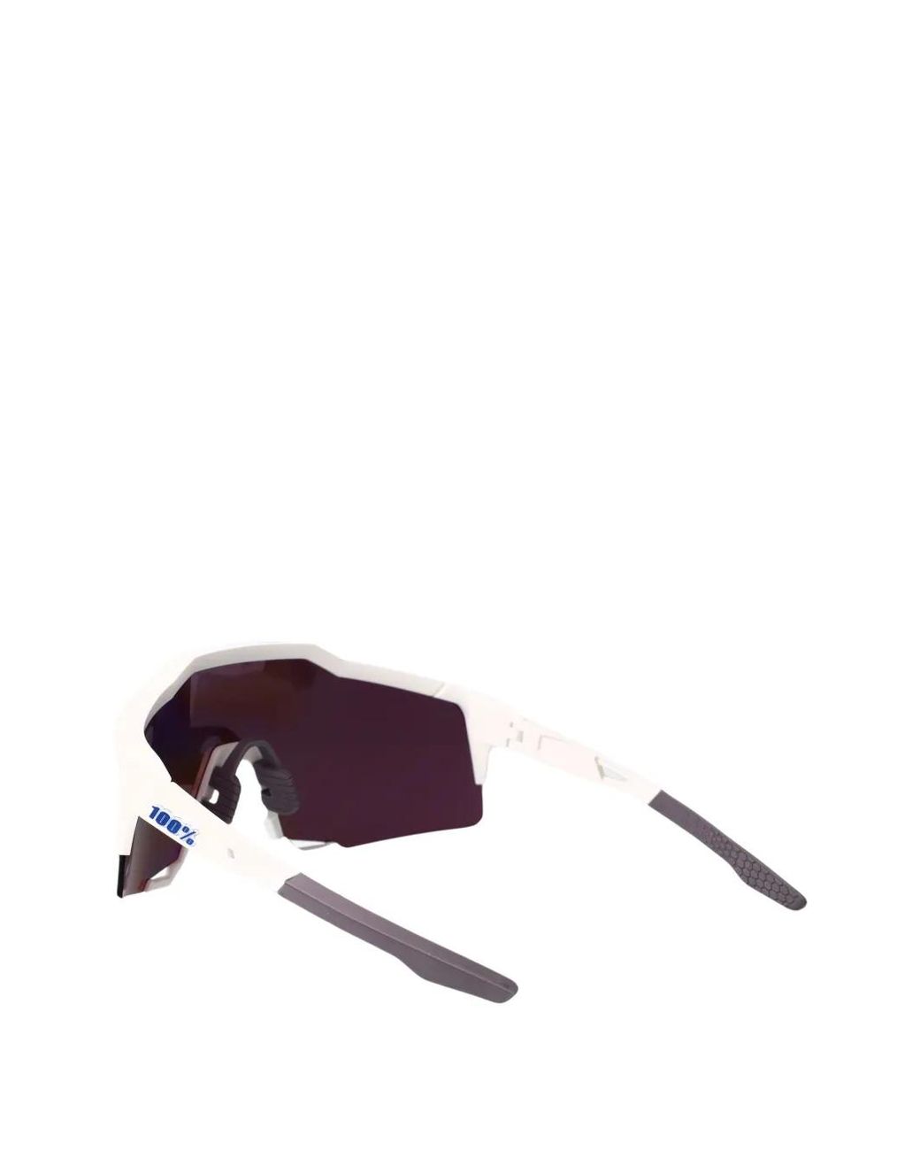100% Eyewear Blue Speedcraft Shield-Frame Sunglasses