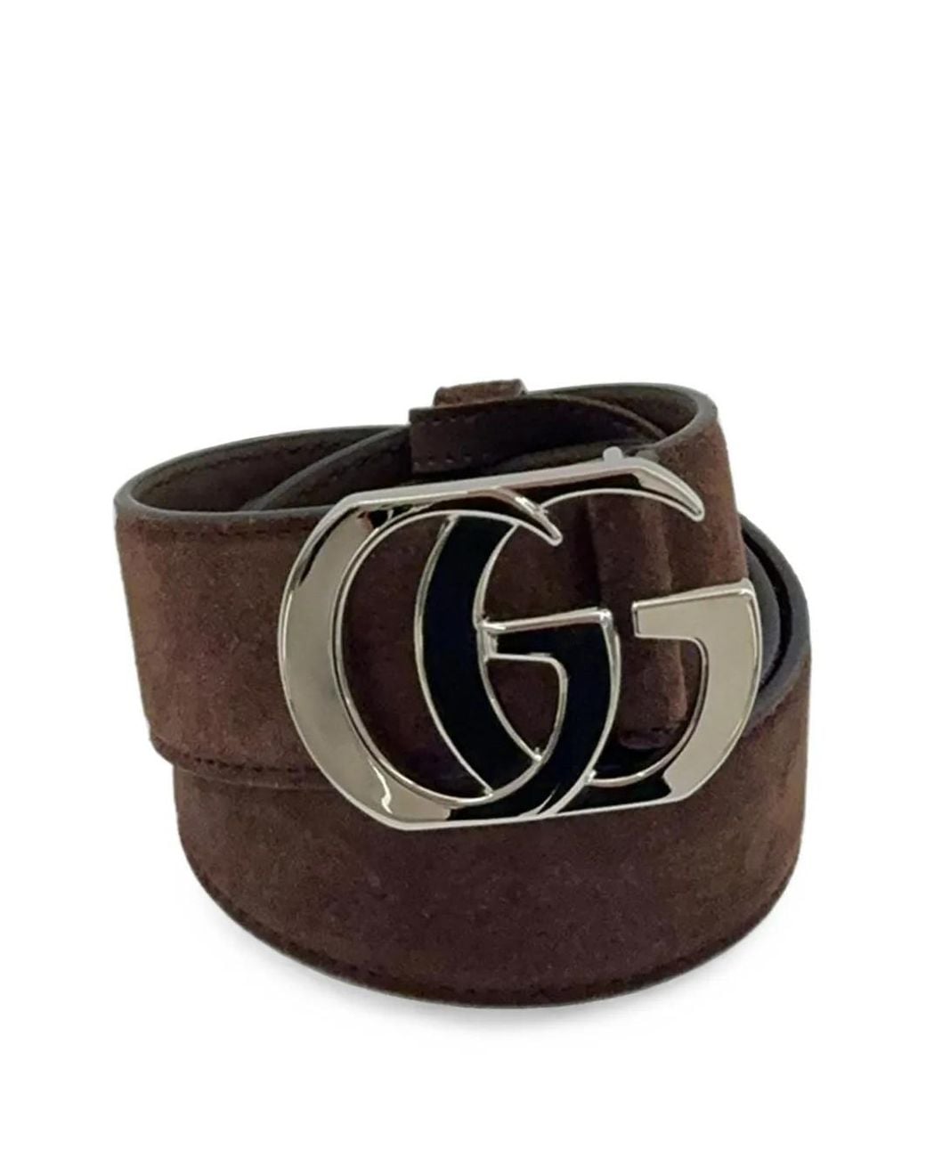 Gucci Black Cut Gg Marmont Belt