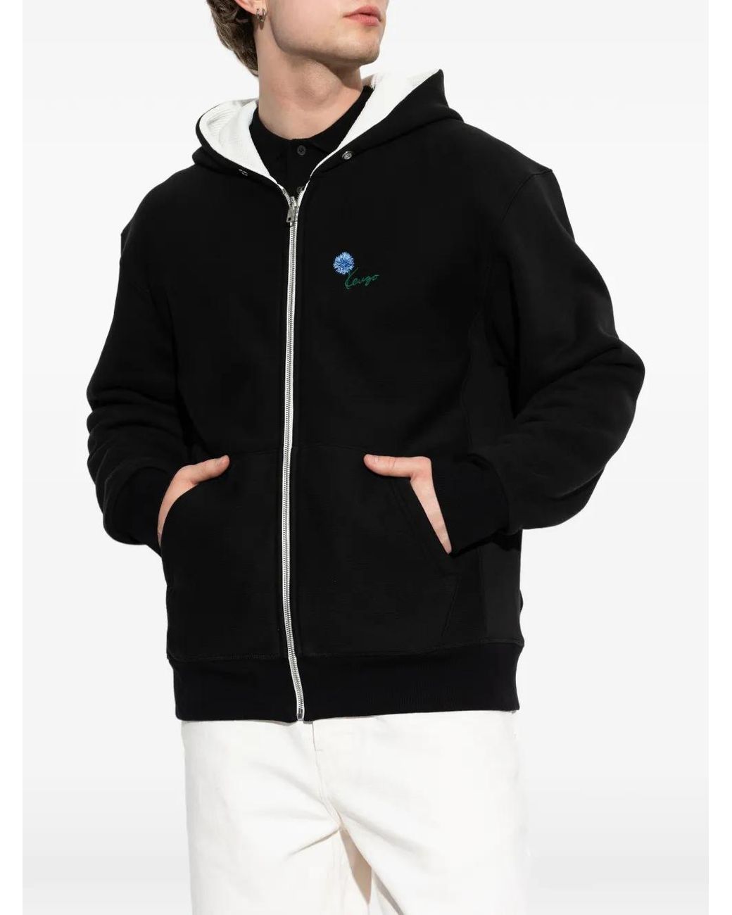 Sudadera Reversible Con Capucha KENZO de hombre de color Black