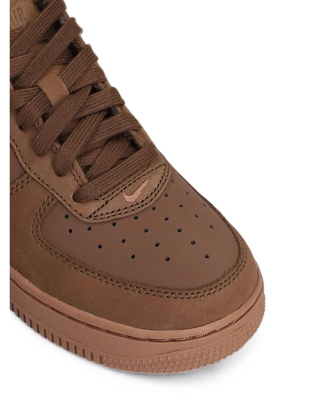 Nike Brown Air Force 1 Sneakers
