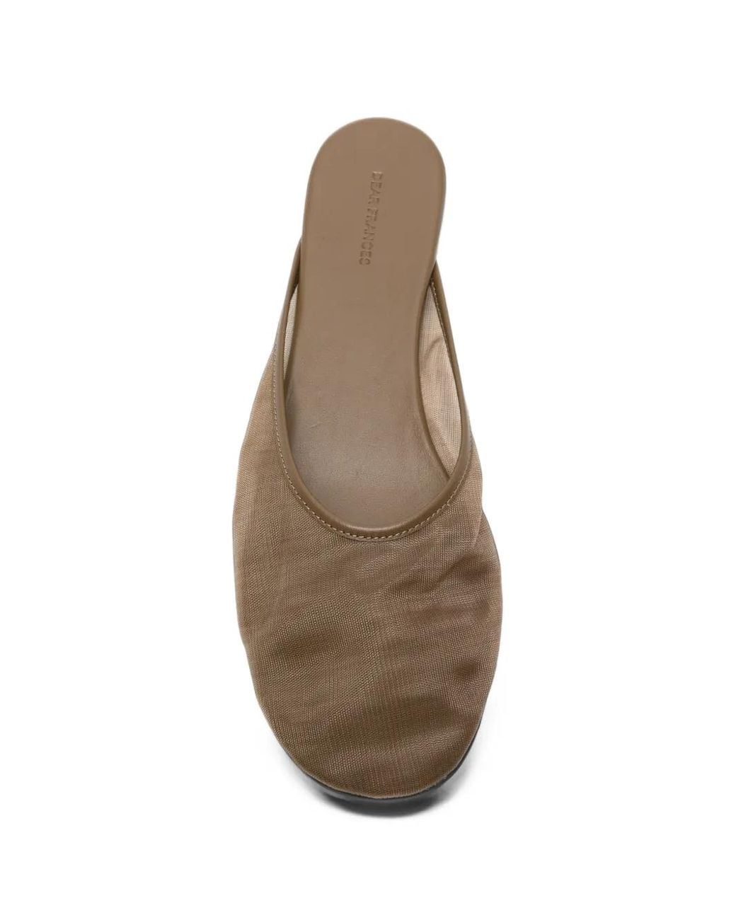 Dear Frances White Balla Mesh Slippers