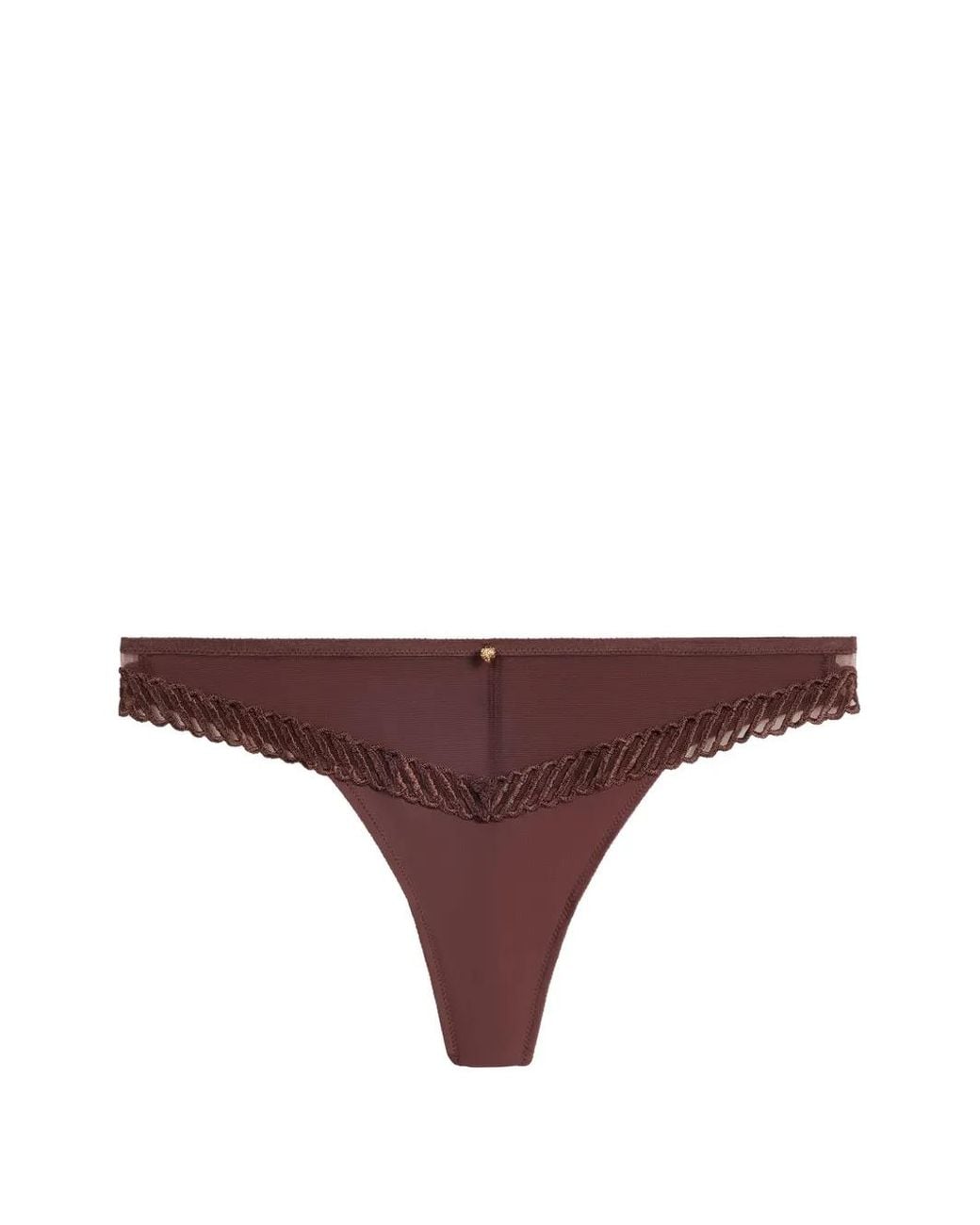 Aubade Sheer Emotion String in het Purple